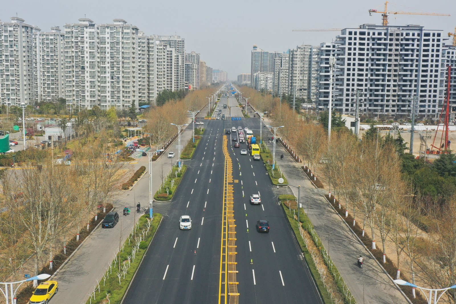 龍泉路善文街-趙樓街路面瀝青覆鋪提升工程完工！